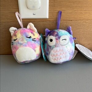 ERIKA AND SOLINA 4” ORNAMENT BY SQUISHMALLOW